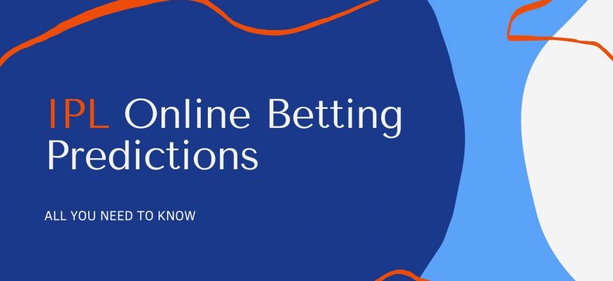 IPL Online Betting Predictions