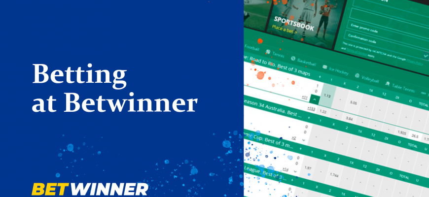 Betting at Betwinner